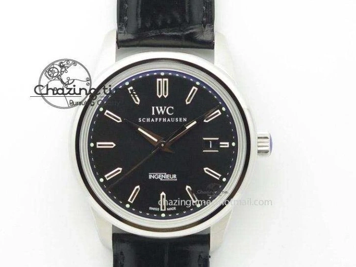 MIROTIME 0210 Thermal Ingeniuer St.Laurens SS Blue Dial MKF 1:1 V2 Best Edition On Black Leather Strap A 7353